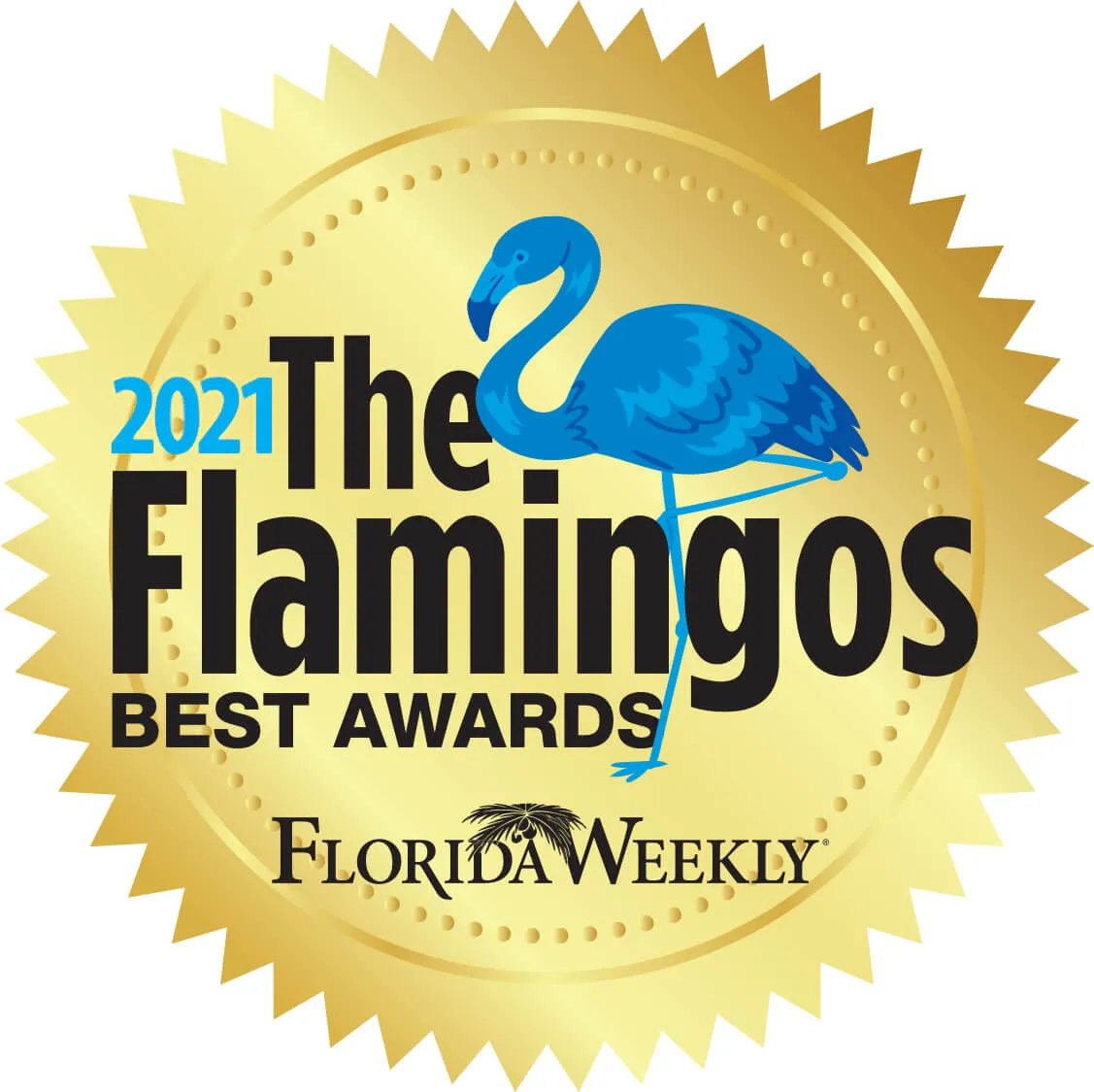 2021 Flamingos Best Logo 1 - Hadinger Flooring
