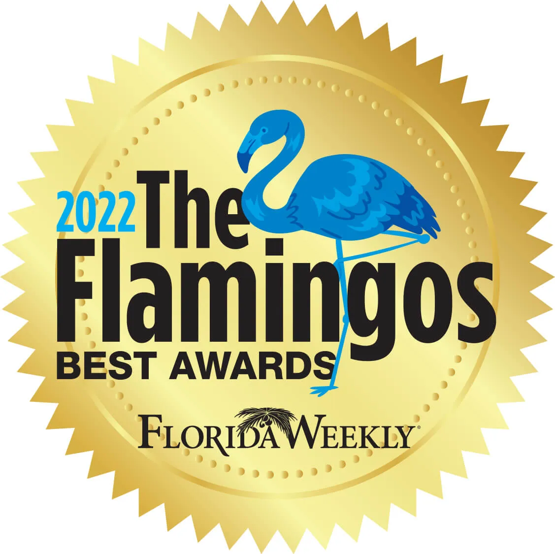 2022 Flamingos Best Logo 1 - Hadinger Flooring