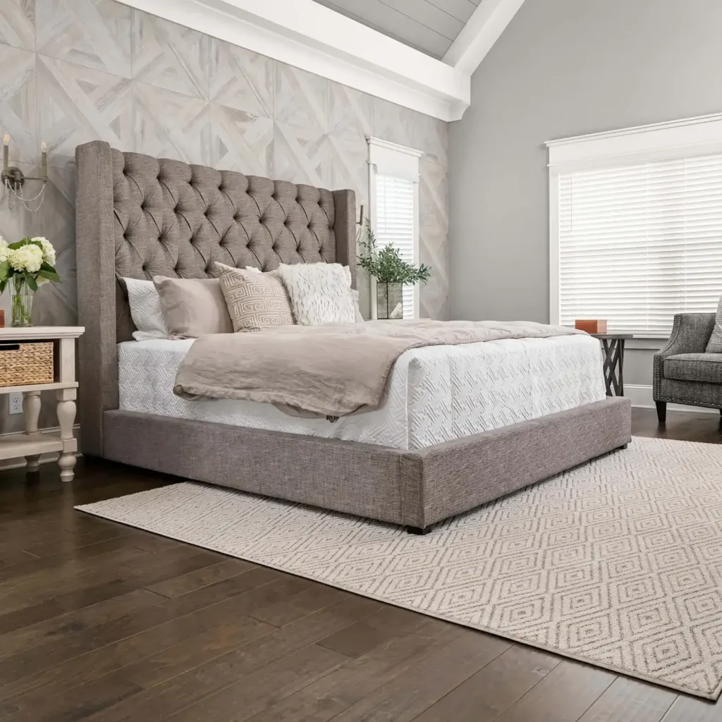 YukonMaple5 SW547 03000 Bison 0301W DiamondsForever E9701 00105 Toast MC546 Bedroom V - Hadinger Flooring