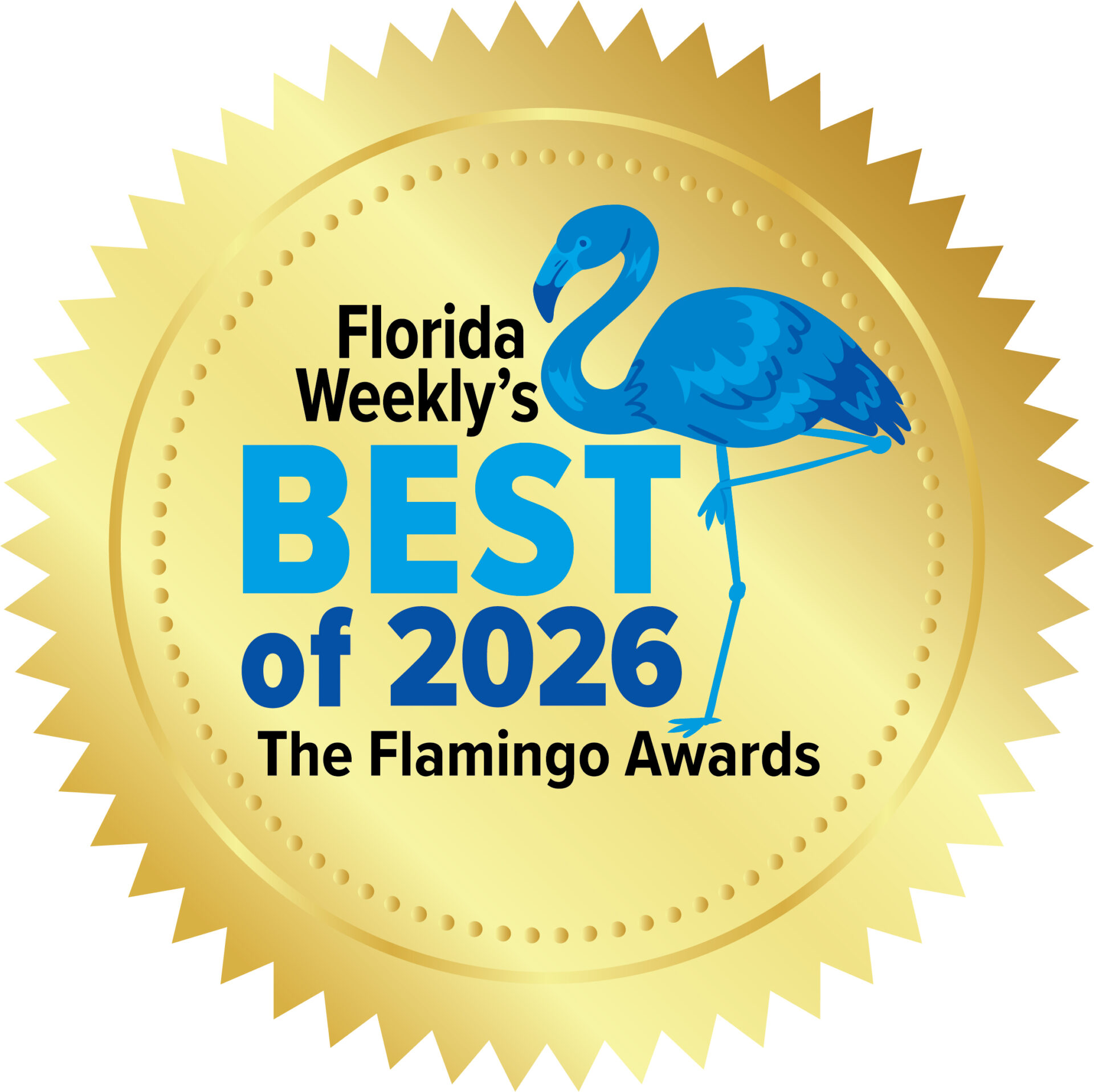 2026 Flamingos Best Logo - Hadinger Flooring